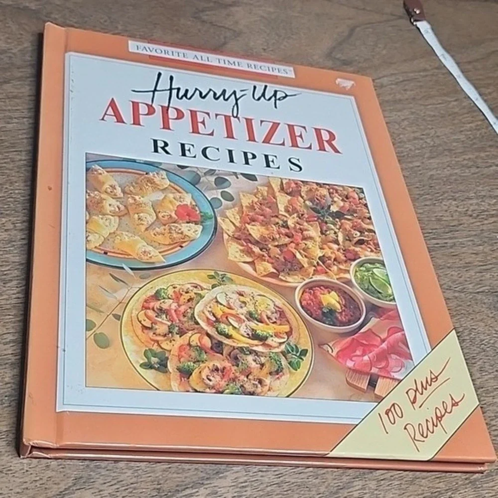 Hurry-up‎ appetizer recipes by Publications International, Hardcover